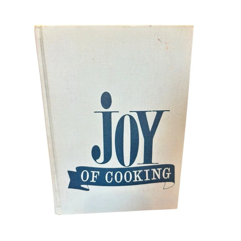 1964 Joy of Cooking Hardcover Cookbook Irma Rombauer Becker Vintage